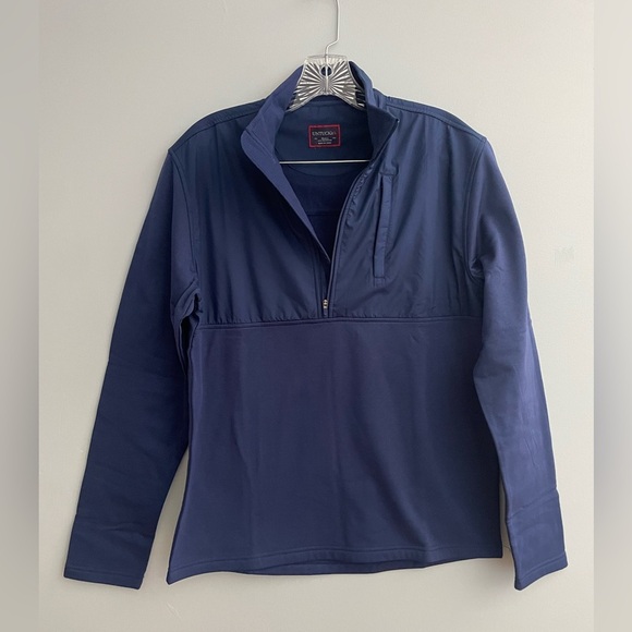 UNTUCKit Women's Ristow Medieval Blue Small 1/2 Zip Fleece Pullover Jacket NWT - Picture 4 of 16